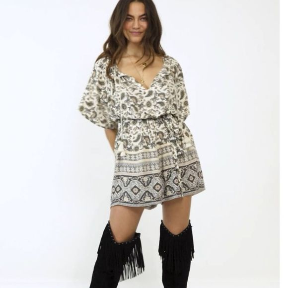 NWT Spell and the Gypsy Collective Journey Romper - Picture 7 of 13